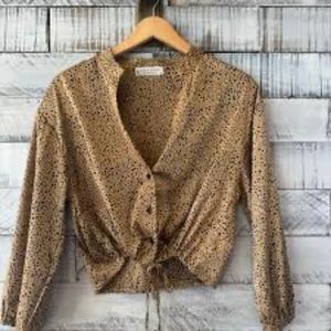 NWT Jon & Anna Contemporary Size Small Leopard Print